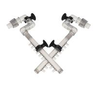 MERRYHAPY Accessoires pour Filtre Aquarium 2pcs en Abs avec Finition Intérieure Lisse sans Bavure et Assemblage Rapide pour Aquarium Eau Douce