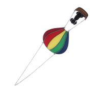 MERRYHAPY Acrylique Capturant Lumière Pendentif Chien Ange Montgolfière Colorée Décoration De Fenêtre