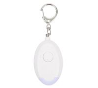 MERRYHAPY Alarme de Sécurité Personnelle Rechargeable 130 décibels Blanche avec Signal Sonore et Lumière LED Alarme D’Urgence Portable pour Femmes Garçons Filles et Personnes Âgées