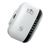 MERRYHAPY Amplificateur Signal WiFi Mbps Répéteur sans Fil Puissant Extendeur Réseau Facile à Installer pour Maison Bureau Hôtel Compatible Prise EU