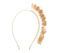 MERRYHAPY Bandeau Décoratif Doré pour Femme Serre-tête Élégant pour Mariage Accessoire Coiffure Délicat et Unique pour Mariée et Demoiselle Honneur