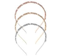 MERRYHAPY Bandeau Femme En Métal Strass Accessoires Cheveux Pour Mariage Bandeaux Cheveux Chez Adolescentes