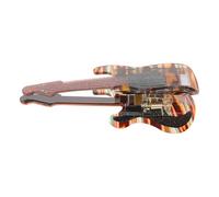 MERRYHAPY Barrette Musicale en Acétate 1 Pièce Couleur Écaille de Guitare, Pince à Cheveux Fantaisie Légère et Résistante pour Frange et Mèches, Accessoire Coiffure Festival et Usage