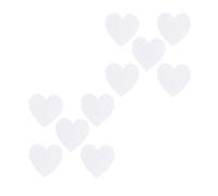 MERRYHAPY Bloc-notes en Coton Facile à Transporter Ranger 10 Pièces Forme Cœur pour Peinture à L'huile pour Dessin Artistique et Loisirs Créatifs