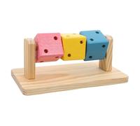 MERRYHAPY Bois Multifonction pour Hamster Nain Cube à Mâcher et Réutilisable Stimulation Ludique pour Chinchillas Hérissons et Petits Rongeurs
