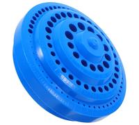 MERRYHAPY Boîte de Rangement Foret Solution Pratique de Stockage et Gain de Place en Plastique Bleu 100 Trous, Plateau de Rangement Classifié pour Forets