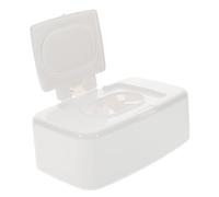 MERRYHAPY Boîte Distributrice Lingettes Humide à Bouton avec Couvercle Rangement Compact pour Maison et Salon Distributeur et Réutilisable
