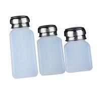 MERRYHAPY Bouteille Vide De Dissolvant à Ongles Avec Couvercle En Lot De 3 Flacons Pour Le Rangement De Liquides Idéal Pour La Maison Et Les Voyages