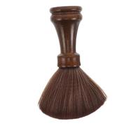 MERRYHAPY Brosse à Cheveux de Barbier avec Poils Doux Manche Bois Ergonomique Balayette pour Balayage Cheveux Coupés Accessoire Professionnel Polyvalent pour Salon et Coiffure