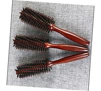 MERRYHAPY Brosse à Ronde Manche Ergonomique pour Sèche Design Spiralé pour Éliminer Frisottis pour Longs Courts Raides Bouclés