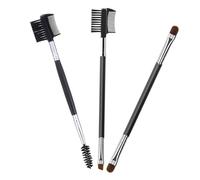MERRYHAPY Brosse À Sourcils À Double Embout Pinceaux Sourcils Peigne À Cils Outil Cosmétique Accessoire De Beauté Pour Femmes Pinceau Cosmétique