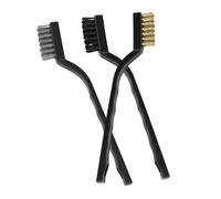 MERRYHAPY Brosse de Nettoyage pour Aquarium 3 Pièces, Outils Pratiques pour Algues et Décorations, Brosses Multi-usages Solide pour Nettoyage Quotidien et Entretien du Réservoir Poisson