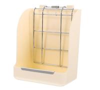 MERRYHAPY Bunny Shelf Feeder Rack for Guinea Pigs and Rabbits Easy to Install Storage Rack with Smooth Surface to Prevent Waste and Keep Cage Clean