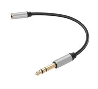 MERRYHAPY Câble Extension Audio Portable Rallonge Jack Mâle à Femelle pour Écouteurs Filaires Connecteur Auxiliaire pour Studio et Usage Personnel