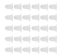 MERRYHAPY Capsules d'Encre Tatouage en Silicone Blanc 200 Pièces, Godets Jetables Compacts, Gobelets pour Maquillage Acteur