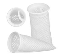 MERRYHAPY Chaussettes Filtrantes pour Aquarium en Nid d'abeille 25cm 2 Pièces Coton Lavable Et Réutilisable Filtration pour Eau Salée Accessoires Aquatiques pour Entretien Facile