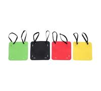 MERRYHAPY Cible D'entraînement de Football Améliore la Précision Sangle Réglable en TPE et Scratch, Lot de 4 Pièces, Installation Rapide pour Entraînement en Extérieur