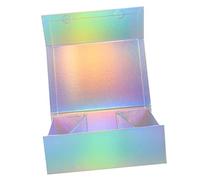 MERRYHAPY Coffret Présent Pliable Rectangulaire Avec Couvercle Magnétique Boîte De Rangement Pour Présents D'anniversaire Mariage