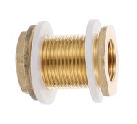 MERRYHAPY Connecteur De Réservoir Eau Laiton Adaptateur Accessoire De Réservoir Eau pour Tuyaux Canalisations Châteaux Aquariums Et