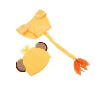 MERRYHAPY Costume De Lion Pour Enfants Tenue De Lion Pour Bébé Nouveau-Né Garçon Séance Photo Tenue De Séance Photo Pour Bébé