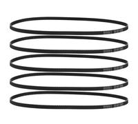 MERRYHAPY Courroie de Synchronisation pour Machine à Coudre Ceinture à Coudre en Caoutchouc Noir 5 Pcs du Bruit Installation Facile et Surjeteuse