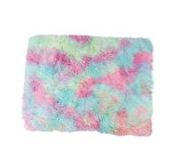 MERRYHAPY Coussin Doublé Peluche pour Animaux Tapis De Sommeil Doux Et Chaleureux pour Chiens Et Chats pour Intérieur Et Extérieur Parfait pour Voyager Et Camper