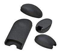 MERRYHAPY Coussinets Repose-doigts en Silicone Léger pour Saxophone, Protection Confortable et Facile à Transporter, 1 Set Noir pour Accessoires D'instrument