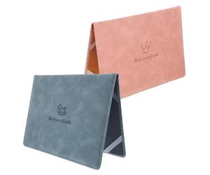 MERRYHAPY Couverture en Cuir Synthétique Portable et Résistant à L'usure de Certificat de Naissance 2pcs Motifs Cartoon, pour Ranger Votre Paquet pour Bébé