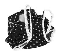 MERRYHAPY Culotte Menstruelle Chien, Couche-Culotte pour Chien, Coton Noir, pour Excitation Urinaire et Incontinence, Anti-Odeur et Anti-dégâts