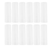 MERRYHAPY Cylindres Lot de 12 Pièces en Mousse de Polystyrène Blanc Léger et Facile à Peindre 12 pour Activités Créatives et D'éducation Précoce pour Adaptés aux Garçon et Filles