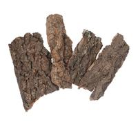 MERRYHAPY DéCoration Cachette Terrarium en ÉCorce Naturelle 4 PièCes Plateforme d'escalade pour Reptiles LéZards Dragons Barbus Et Autres Animaux Domestiques 9X3 Pouces