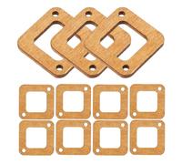 MERRYHAPY Découpes pour Boucles D'oreilles en Bois Inachevé, Breloques de Boucles D'oreilles Diy, Lot de 50 Pièces, Matériau Bois, Design Minimaliste, pour Différentes Occasions