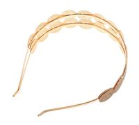 MERRYHAPY Double Layer Metal Headband For Women Wedding Hair Hoop Retro Hair Accessories