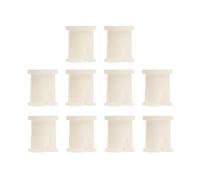MERRYHAPY Douille Annulaire pour Roulettes Fauteuil Bureau, Inserts de Manchon pour Roulette en Plastique, Pack de 10 Pièces, Multi-usages et Robustes, Compatible Chaise Pivotante pour