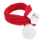 MERRYHAPY Écharpe De Noël pour Animaux De Compagnie Écharpe Décorative Confortable pour Chiens Et Chats Accessoire Festif pour Célébrations Photos Et Fêtes à Motif Joyeux pour Noël