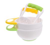 MERRYHAPY Ensemble De 2 Bols À Purée Pour Tout-petits Sûr Facile À Nettoyer Passe Au Lave-vaisselle Pour La Préparation Des Aliments