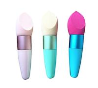 MERRYHAPY Éponge De Maquillage En Silicone Pour Femme Facile À Nettoyer Idéale Pour Le Fond De Teint L'anti- Couleur Aléatoire