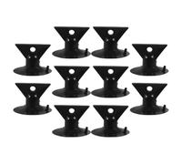 MERRYHAPY Extracteur de Ventouse Outil Pratique et Amovible pour Ampoule 10pcs en Plastique Poignée Triangulaire pour Retrait Ampoule Gu10 à Usage Domestique