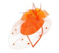 MERRYHAPY Fascinator Chapeau Bandeau Filet Voile Cheveux Fascinators Pour Thé Élégant