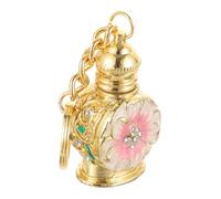 MERRYHAPY Flacon à Parfum Rechargeable Mini Bouteille Verre avec Revêtement Zinc pour Voyage et Huiles Essentielles Distributeur Précis pour Usage Personnel et Salon Design Vintage Élégant