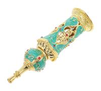 MERRYHAPY Flacon de Parfum Vide en Verre 12ml Style Moyen-Orient Rétro Antique Motif Fleur pour Décoration de Mariage Portable et Adapté aux Voyages