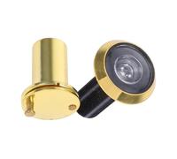 MERRYHAPY Œil-de-bœuf De Porte Anti-Regard Avec Couvercle Protecteur, Alliage Zinc, Angle De Vision 220 Degrés, Adapté Pour Portes D’hôtels Et Bureaux, Ouverture 14mm