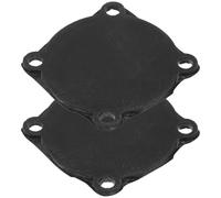 MERRYHAPY Joints De Pressostat 2PCS Accessoires Pour Pompe À Air Forme Tortue Pour Usage Industriel Et Bricolage 4.2X4.0X0.2Cm