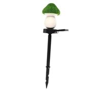 MERRYHAPY Lampe Solaire Forme Champignon Jardin Extérieur Étanche LED Décorative sur Piquet Lumière Solaire Pelouse Ambiance Chaleureuse