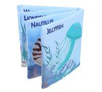 MERRYHAPY Livre D'éducation Préscolaire Livres En Tissu Pour -petits Livres En Tissu Pour Bébés Crinkle Livres Jouets Livre Froissé Abc Livre En Tissu Lavable Chiffon