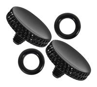 MERRYHAPY Lot de 2 Boutons de Déclenchement D’Obturateur pour Appareil Photo en Alliage D’Aluminium Surface Convexe et Concave Bouton Doux et Progressif Accessoires Photo Compacts et