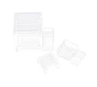 MERRYHAPY Lot De 2 Mangeoires à Eau en Acrylique Transparent Bols à Eau pour Fourmis Petit Et Grand Modèle pour Fourmilières à Domicile Observatoire pour Amateurs De Fourmis