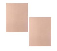 MERRYHAPY Lot de 2 Tapis de Barbecue Antiadhésifs en Cuivre Résistants à la Chaleur Réutilisables 40X33 CM pour Grils à Gaz Charbon et Électriques pour Pique-Niques Cuisine en Plein