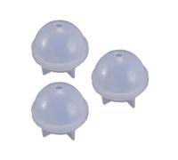MERRYHAPY Lot de 3 Moules en Silicone Sphériques 40 Mm pour Résine Époxy, Moules à Billes Flexibles et Solide, Accessoires DIY pour Bijoux, Décoration et Fabrication Artisanale