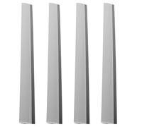 MERRYHAPY Lot de 4 Bandes en Caoutchouc pour Bord de Pelle à Poussière, 26 Cm, Couleur Gris Foncé, Accessoires de Rechange Universels pour Pelles à Ordures, Protection Antidérapante